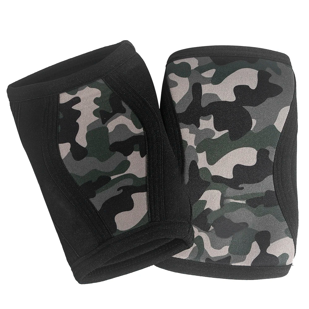 Skangduke 1Pair 7MM Elbow Pads Dumbbells Crossfit Gym Weights Bodybuilding Weightlifting Elbow Brace Support Fitness Training