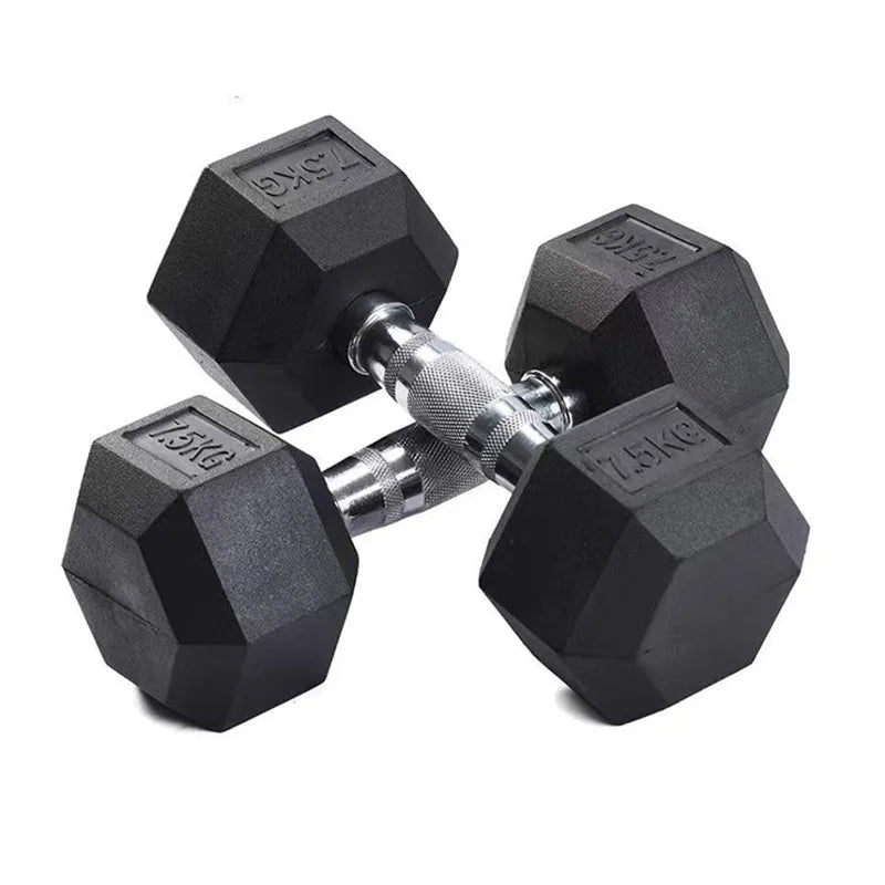 Factory Direct OEM Customized Hexagonal Design, No Rust Smell Best Seller GYM Exercise Dumbbell