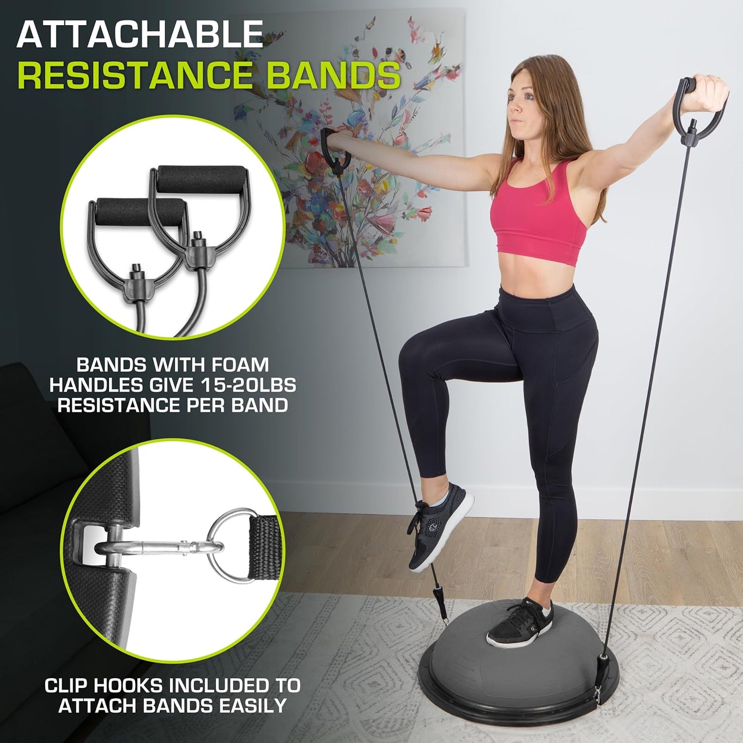 Balance Trainer Stability Exercise Yoga Aerobics Home Gym Workout