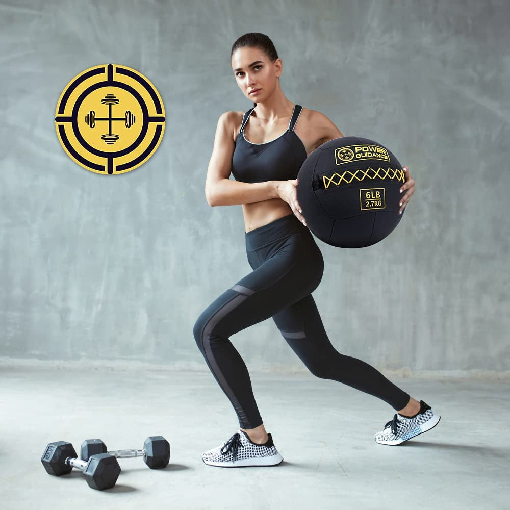Textured Wall Ball, Slam Ball, Medicine Ball For Strength & Basics Exercises and Core Strength Training, Variety Weight Balls Perfect Matched Home Gym Exercises