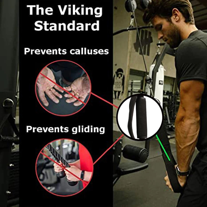 Triceps Rope Pull down Cable Machine Accessories Gym Cable Lat Pulldown Attachment Fitness Accessories