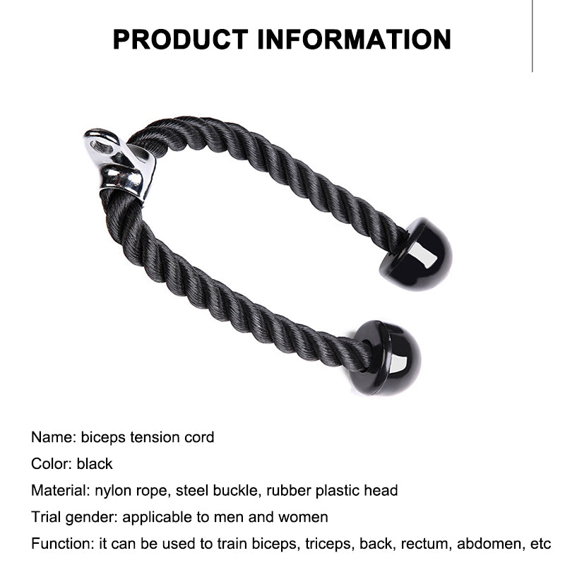 Triceps Biceps Cable Pull Rope