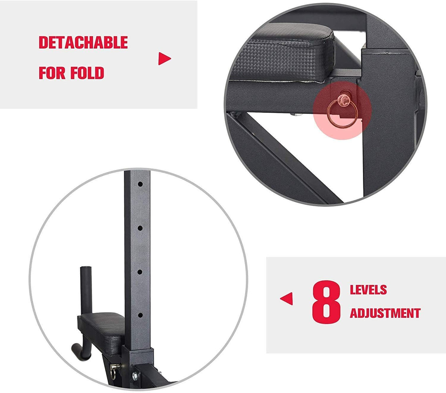 Power Tower Pull Up/Dip Station