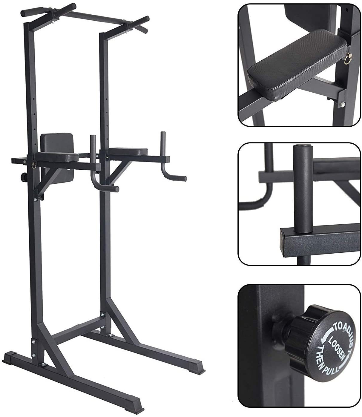 Power Tower Pull Up/Dip Station