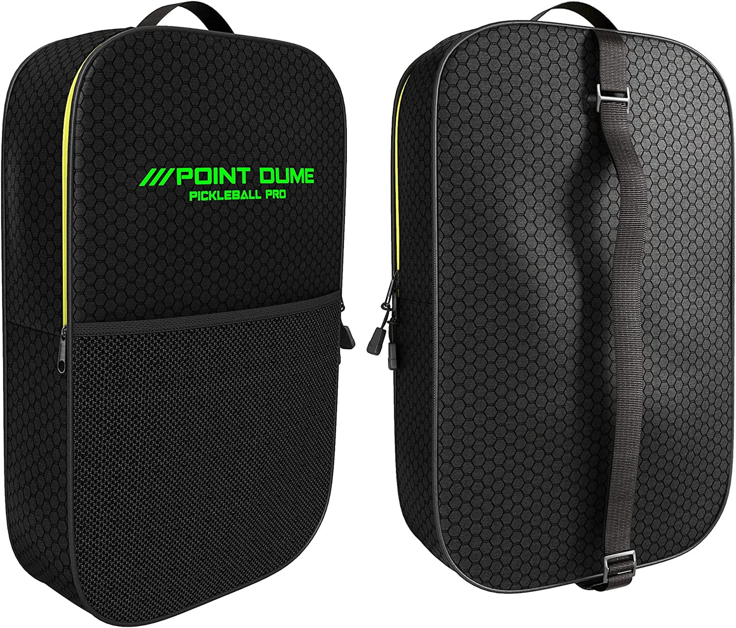 Pickleball Paddles Pickle Ball Raquette Set Premium Graphite Carbon Pickleball Paddle Set of 2 Paddles 4 Pickleballs and Carry Case Pickleball Set USAPA Approved Premium Pickleball Rackets
