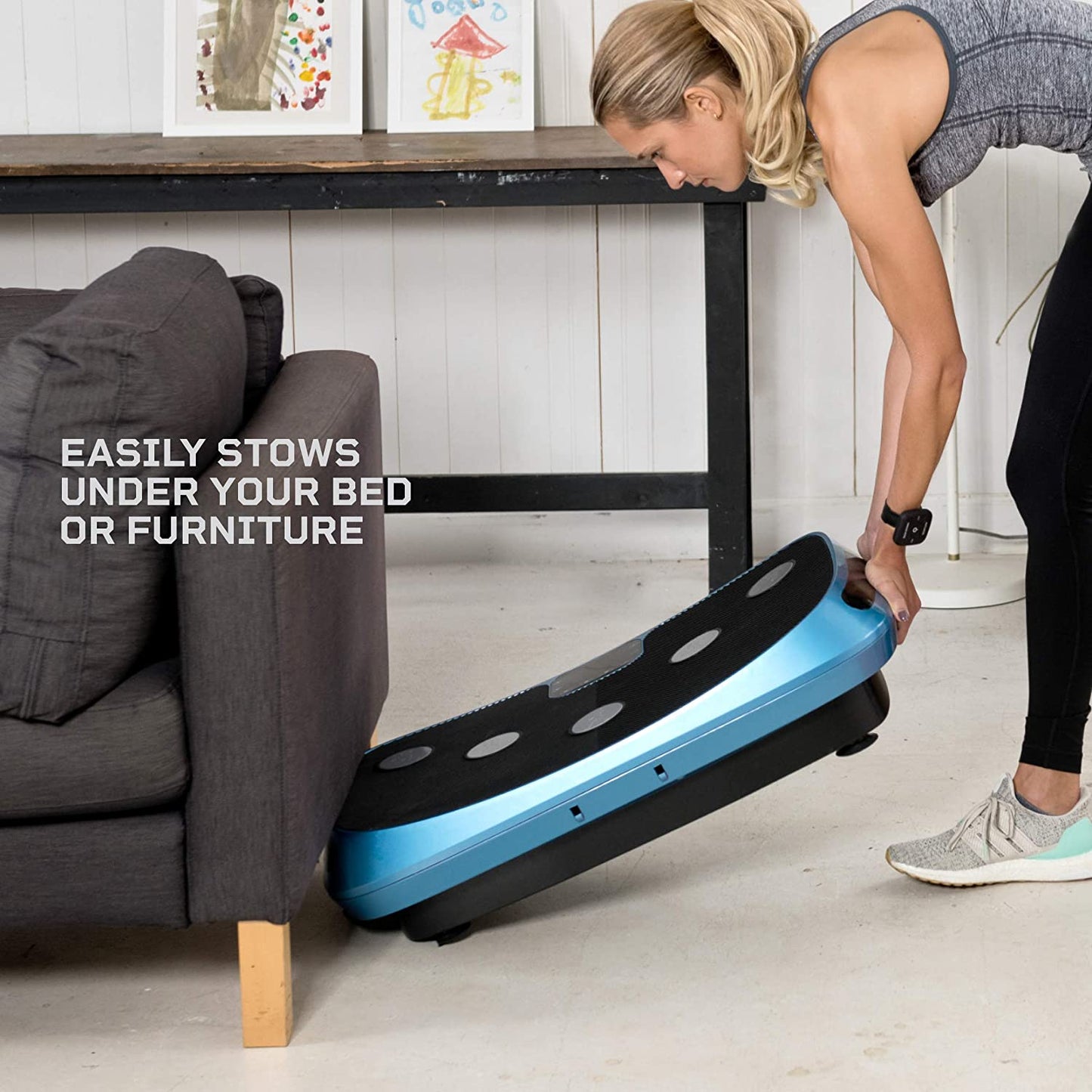 Lifepro Rumblex 4D Vibration Plate Exercise Machine - Triple Motor Oscillation, Linear, Pulsation + 3D/4D Vibration Platform | Whole Body Vibration Machine for Home, Weight Loss & Shaping