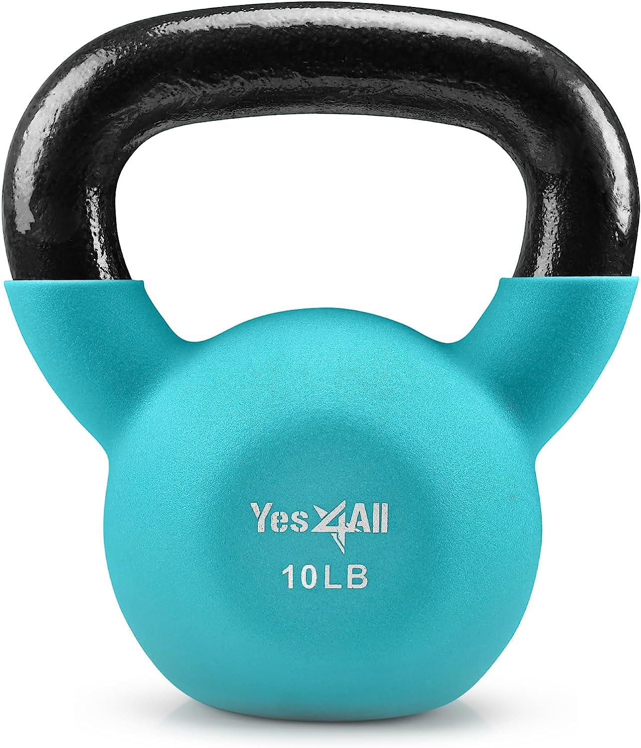 Contoured Adjustable/Neoprene Coated Strength Training Kettlebells Color Weights 5-50Lbs