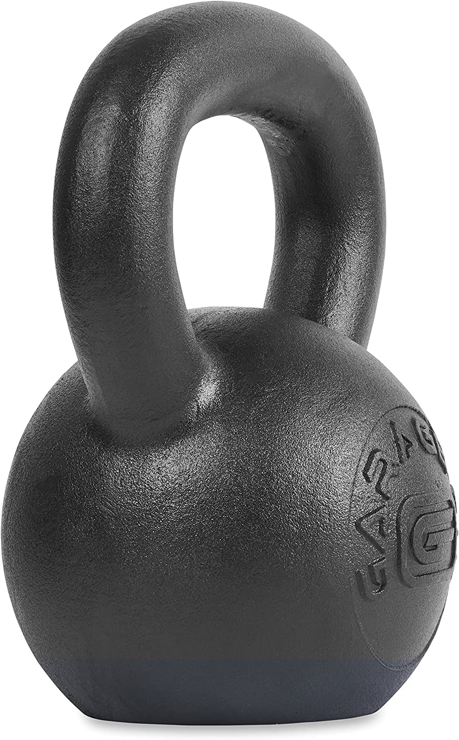 Powder Coated Kettlebells with LB and KG Markings - Strength Training, Functional Fitness, Plyometrics