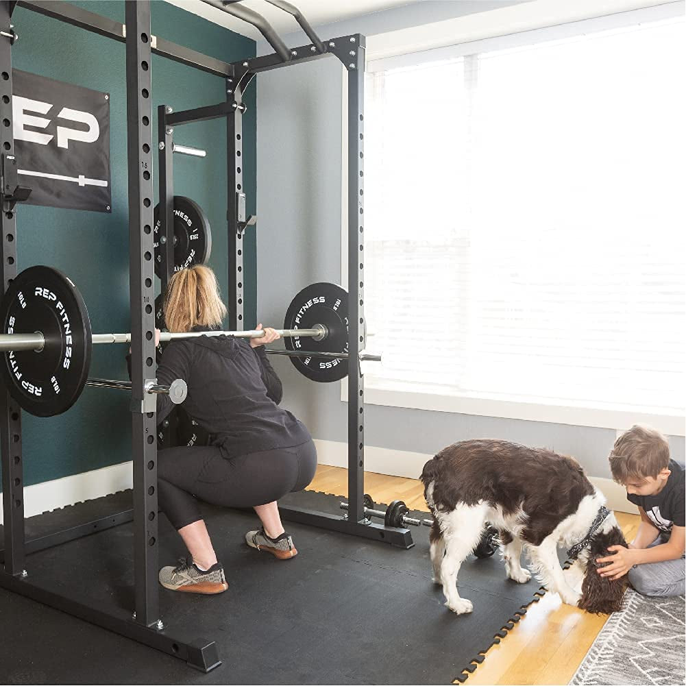 Black Bumper Plates for Strength and Conditioning Workouts and Weightlifting