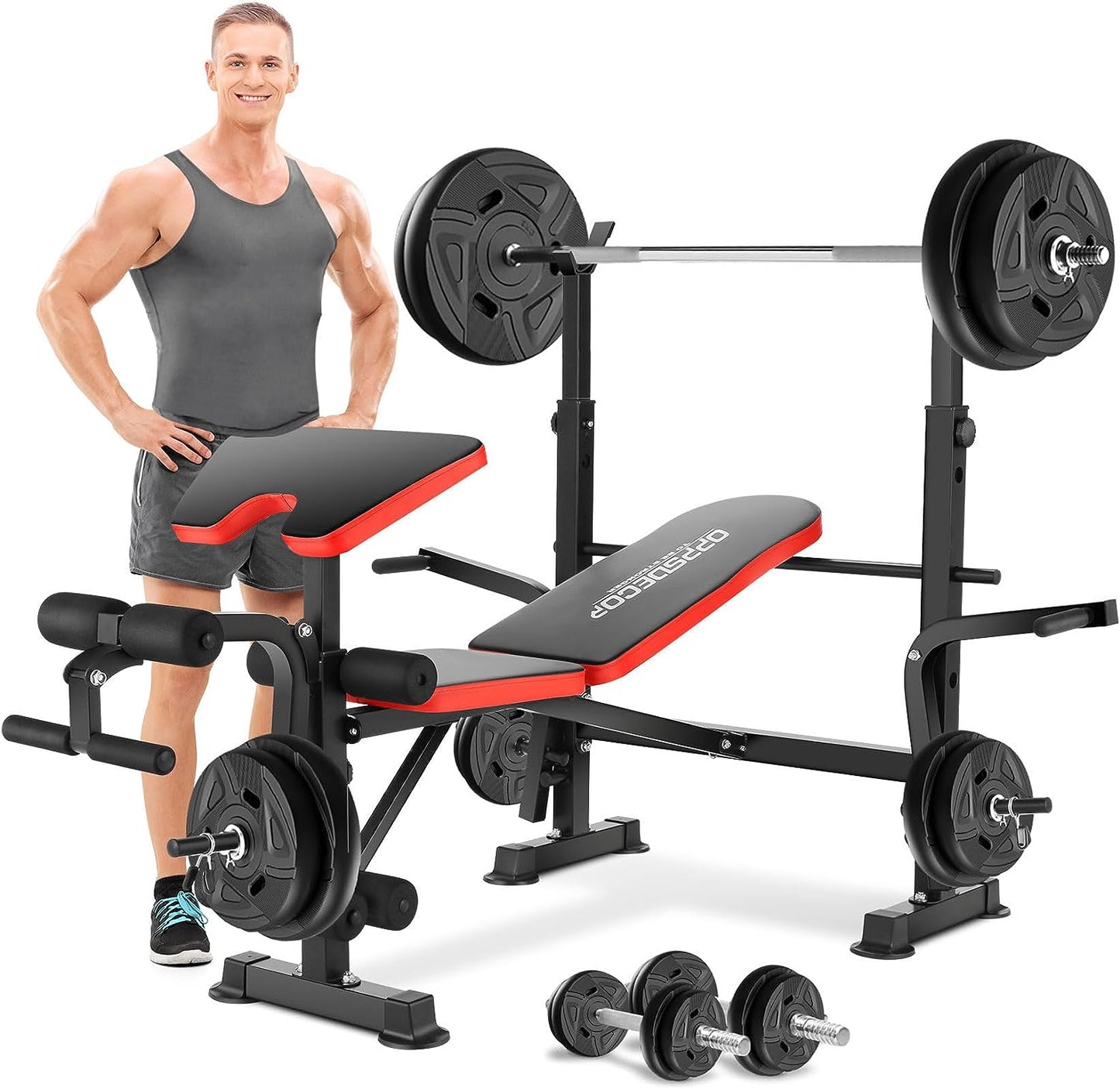 Adjustable Olympic Weight Bench