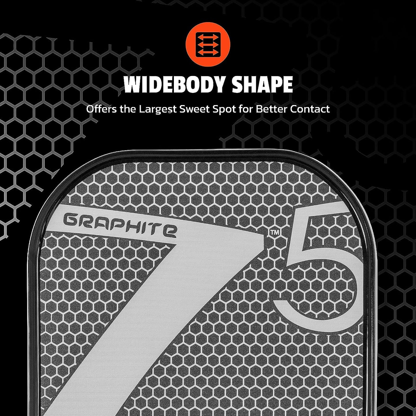 ONIX Graphite Z5 Graphite Carbon Fiber Pickleball Paddles with Cushion Comfort Pickleball Paddle Grip - USA Pickleball Approved
