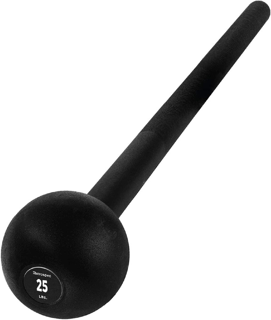 Revolve Steel Macebell for Strength Training, Rehabilitation, Stretching, Conditioning and Rotational Training - 5, 7, 10, 15, 20, 30Lb Options for Women & Men