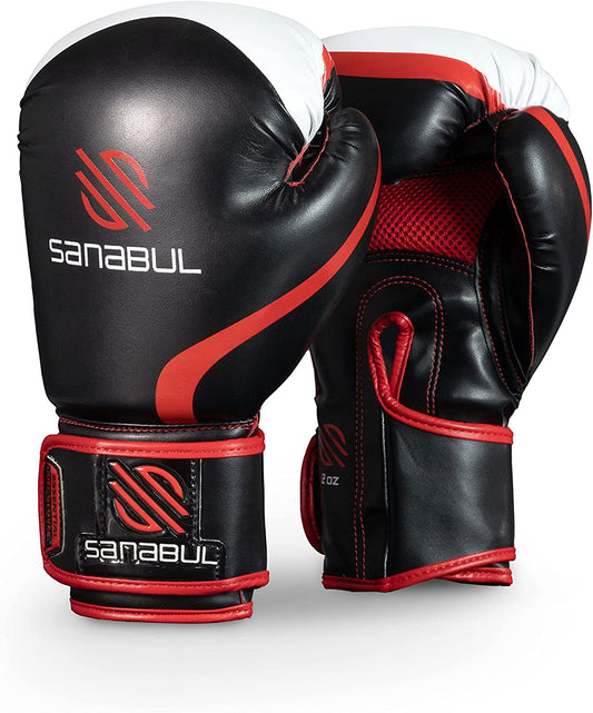 Essential Gel Boxing Gloves | Kickboxing Gloves | Punching Bag Gloves for Men and Women