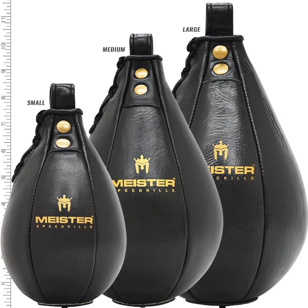 Speedkills Leather Speed Bag W/Lightweight Latex Bladder