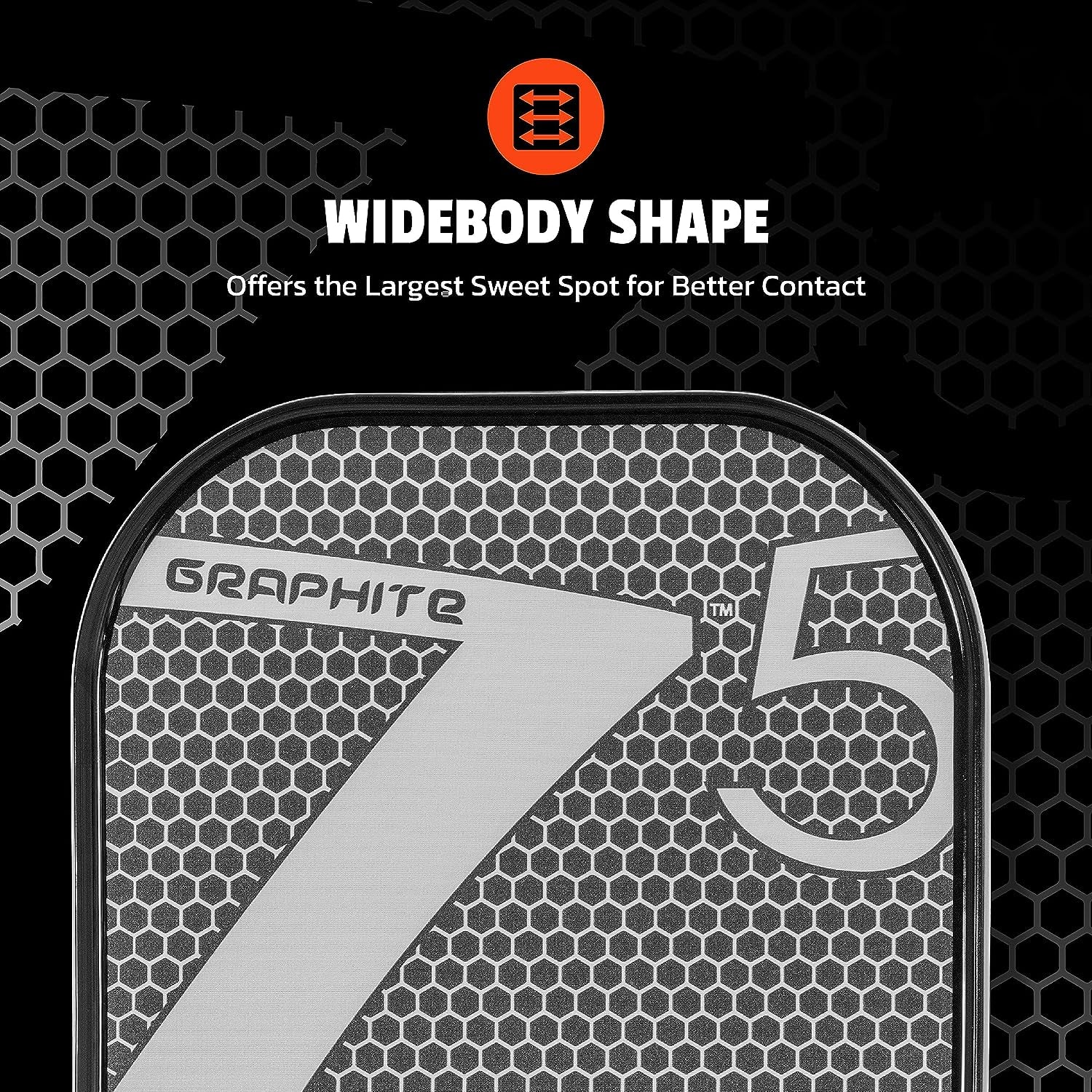 ONIX Graphite Z5 Graphite Carbon Fiber Pickleball Paddles with Cushion Comfort Pickleball Paddle Grip - USA Pickleball Approved